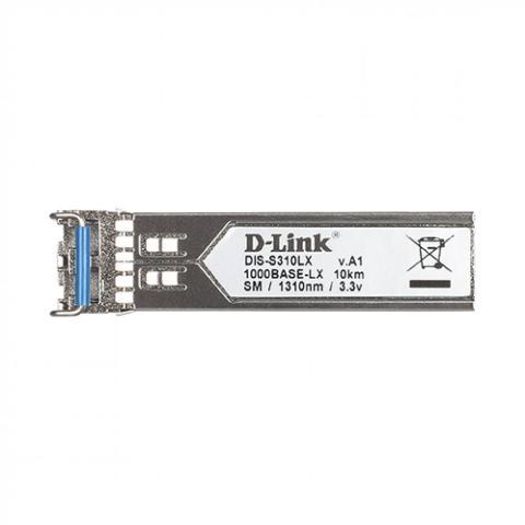 SFP-трансивер D-Link DIS-S310LX/A1A с 1 портом 1000Base-LX для одномодового оптического кабеля (до 1 - фото 1 - id-p115434701