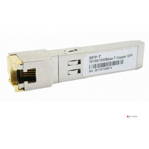 Трансивер RUIJIE Mini-GBIC-GT 1000BASE-TX, SFP Transceiver (100m, RJ45) - фото 1 - id-p115434702