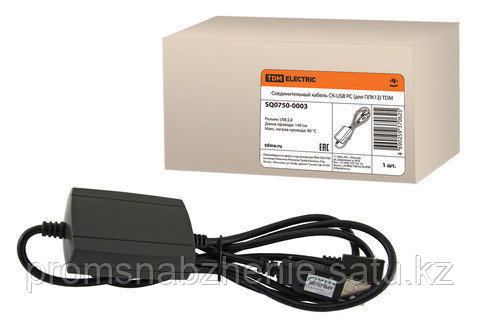 Соединительный кабель СК-USB PC (для ПЛК12) TDM - фото 1 - id-p115436461
