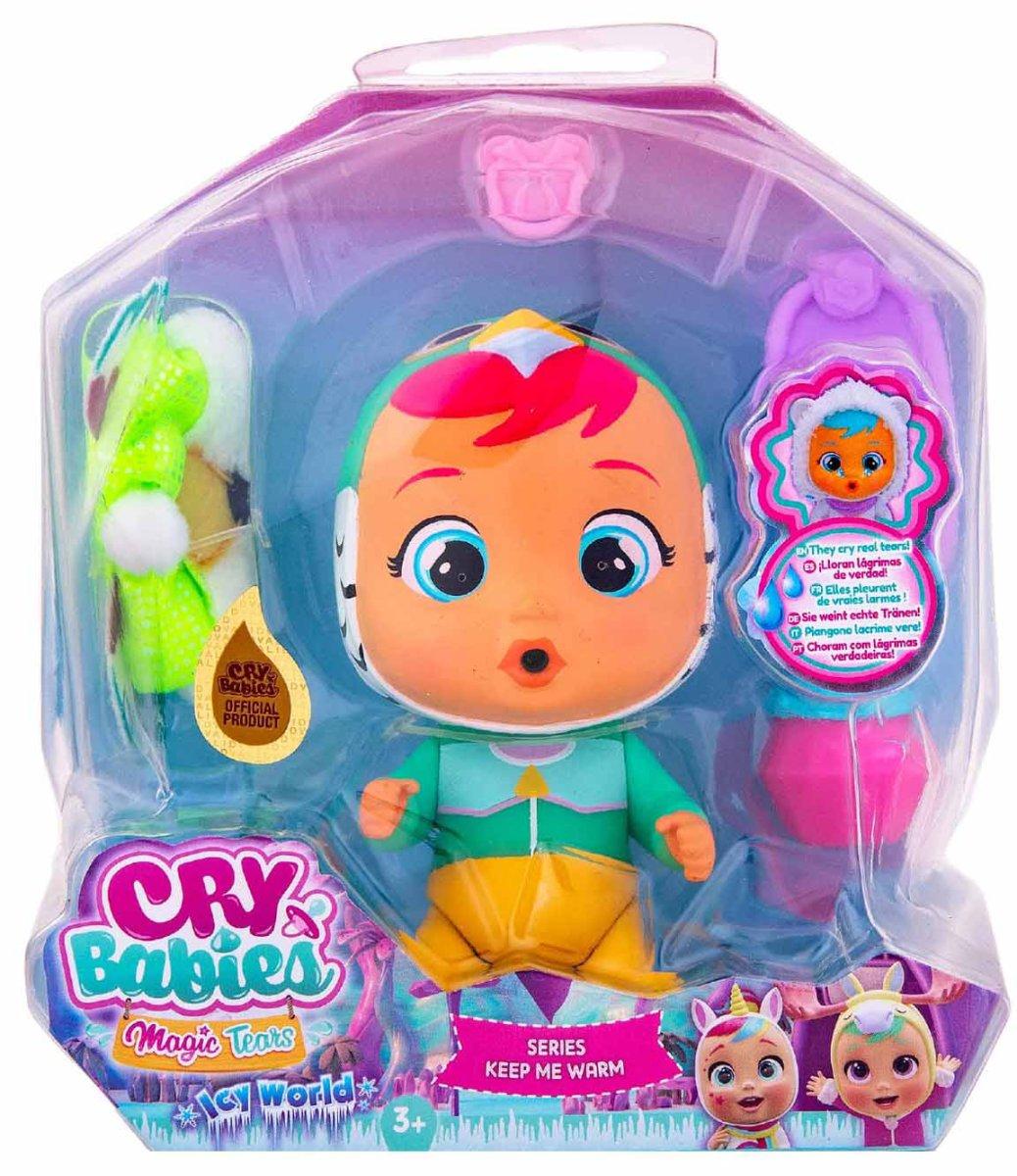 Кукла Cry Babies Согрей меня кукла Кора 12см