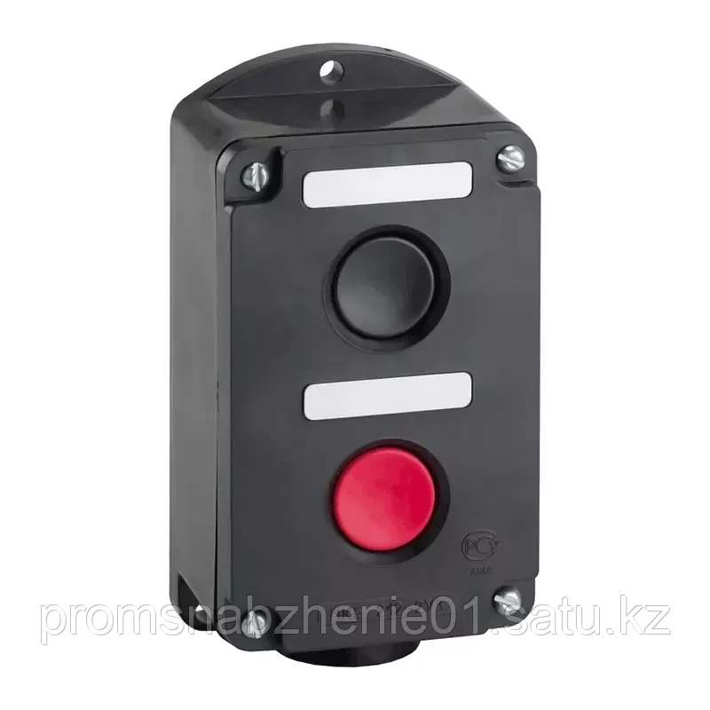 Пост кнопочный ПКЕ 222-2 У2, красная и черная кнопки, IP54 TDM - фото 1 - id-p115437891