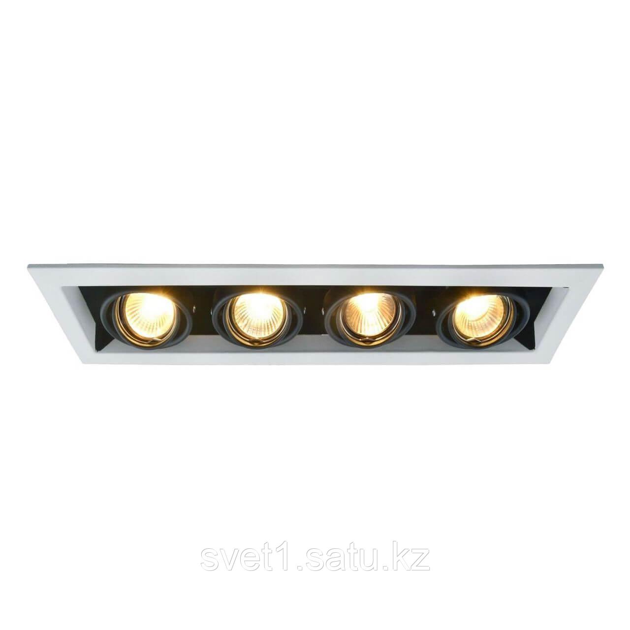 Встраиваемый светильник Arte Lamp Cardani A5941PL-4WH - фото 1 - id-p115372031