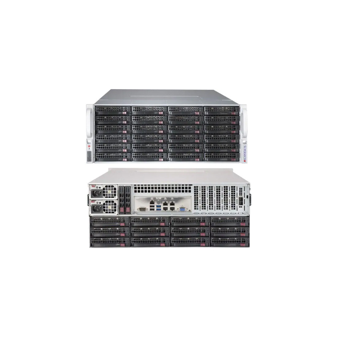 Серверное шасси Supermicro CSE-847BE1C4-R1K23LPB 2-018423-TOP