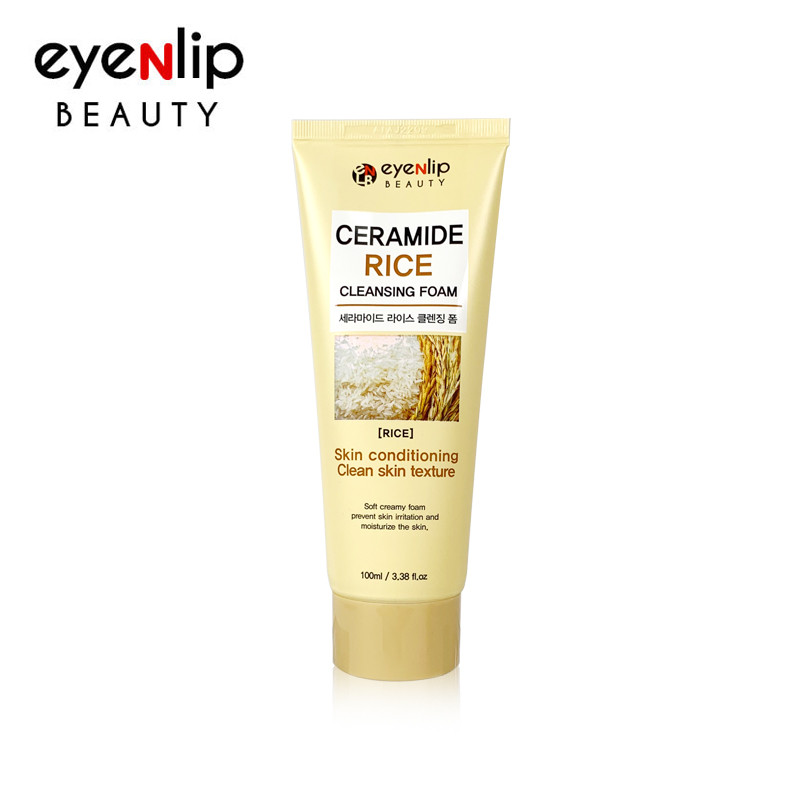 CERAMIDE RICE CLEANSING FOAM (Пенка для умывания с экстрактом риса)