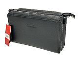Мужская барсетка, сумка через плечо "Cantlor'. Высота 15 см, ширина 24 см, глубина 7 см., фото 6