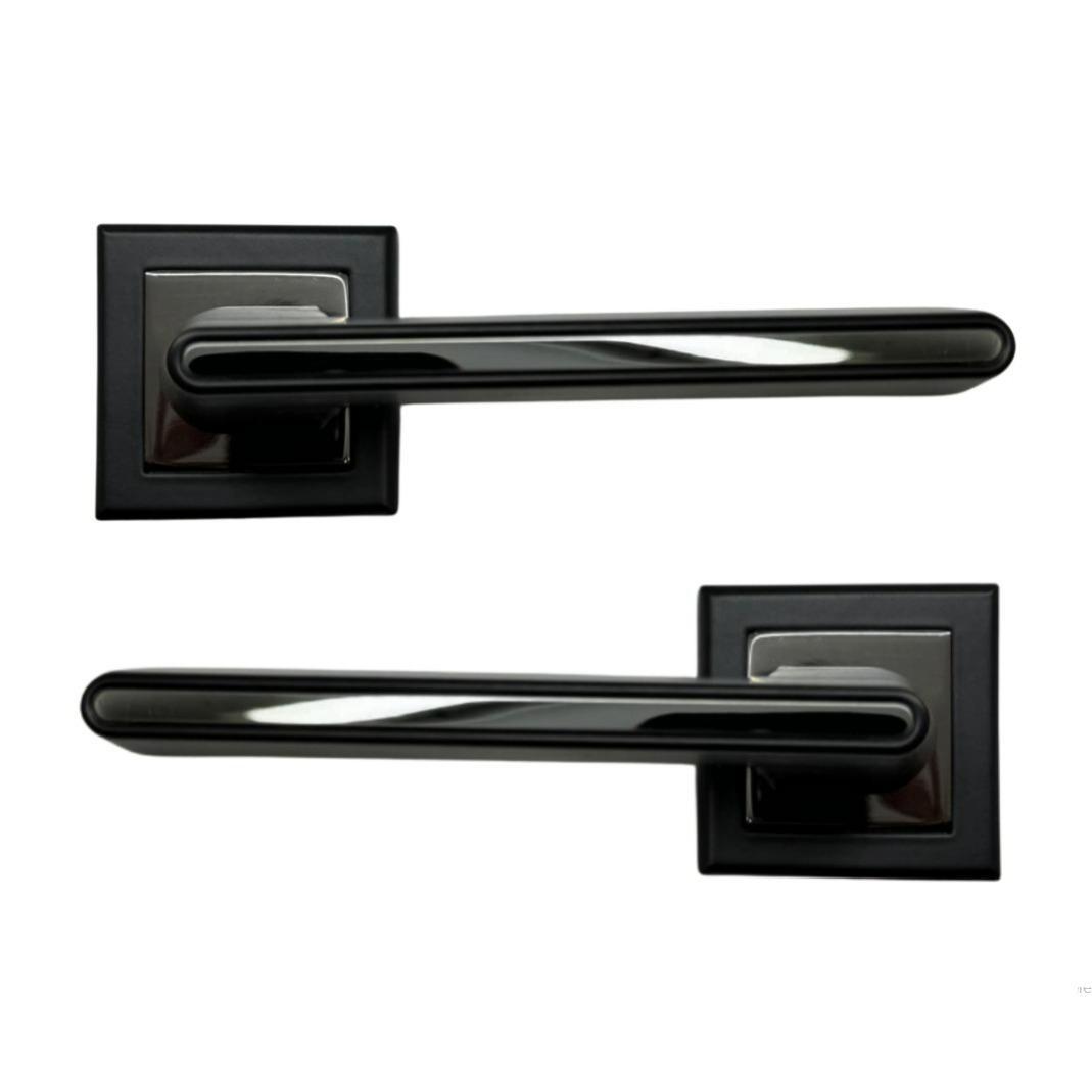 Дверная ручка на розетке Meloni F814 BB/BN - фото 1 - id-p115444078