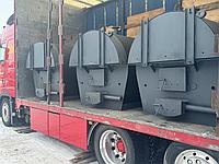 Котёл на твёрдом топливе КТГ-1200 водогрейный горизонтальный стальной