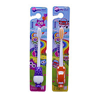 Зубные щётки Wikky детские "Машинка" (на подставке 12 шт) в коробке 288 штук