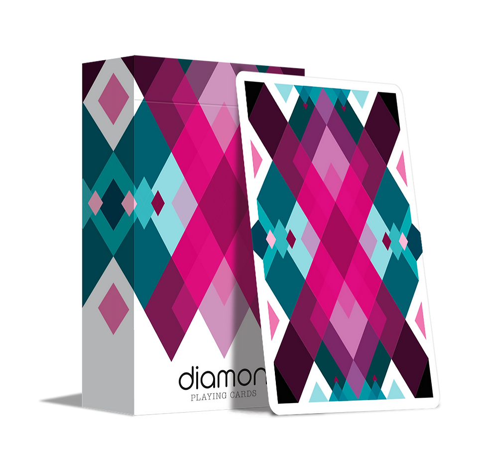 Diamon Purple № 17 Playing Cards, фото 1