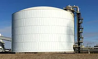 Резервуар Вертикальный Стальной РВС 1000 м3