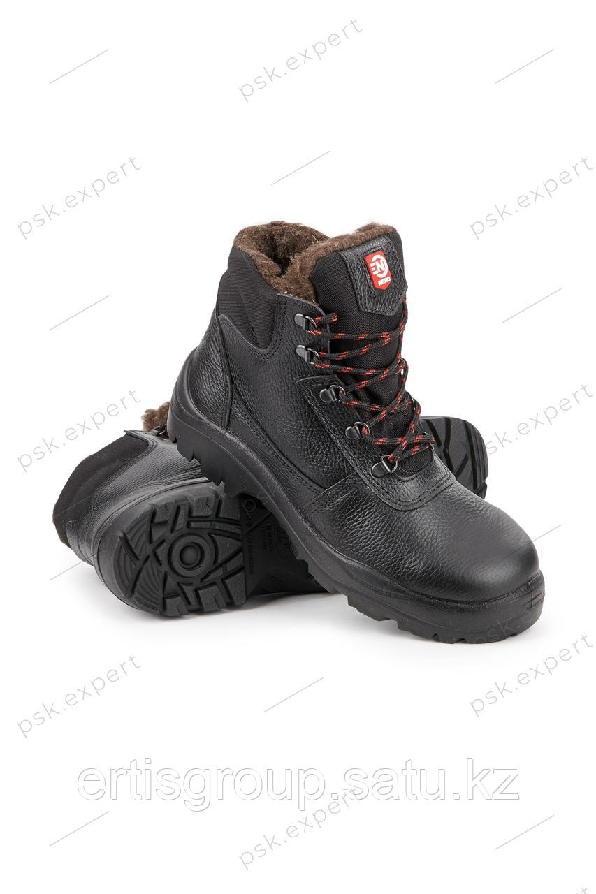 Ботинки рабочие зимние утепленные "Нитро" с КП цвет черный - фото 1 - id-p115457306