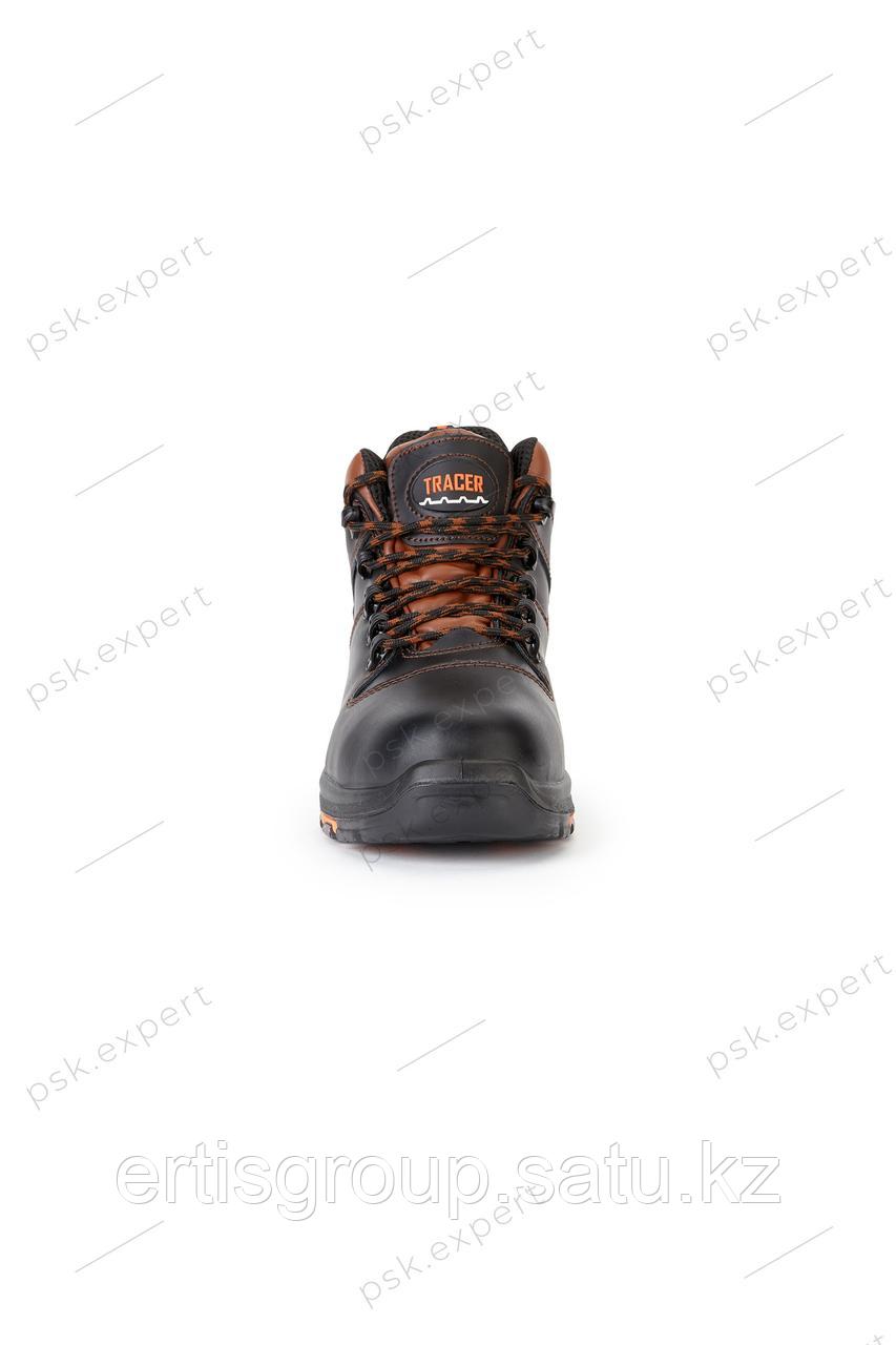 Ботинки рабочие летние/демисезонные "Трейсер-Босс" для ИТР цвет черный/коричневый - фото 5 - id-p115457502