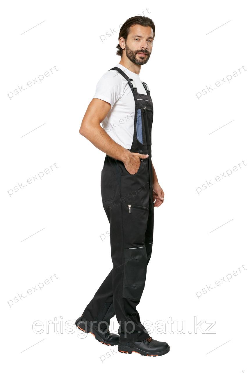 Полукомбинезон рабочий мужской летний "Shelby" цвет черный - фото 3 - id-p115457643
