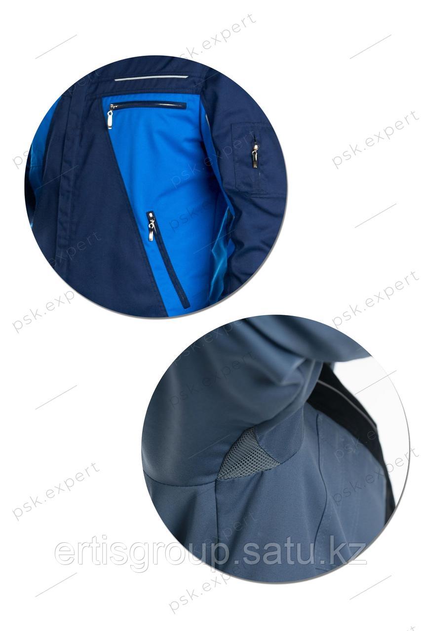 Куртка рабочая мужская летняя "Shelby" цвет темно-синий - фото 6 - id-p115457752