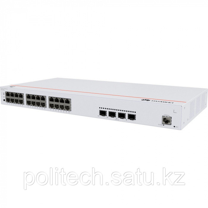 Коммутатор Huawei S220-24P4X (L2, 24*10/100/1000BASE-T ports 400W PoE+, 
4*10GE SFP+ ports, AC power)