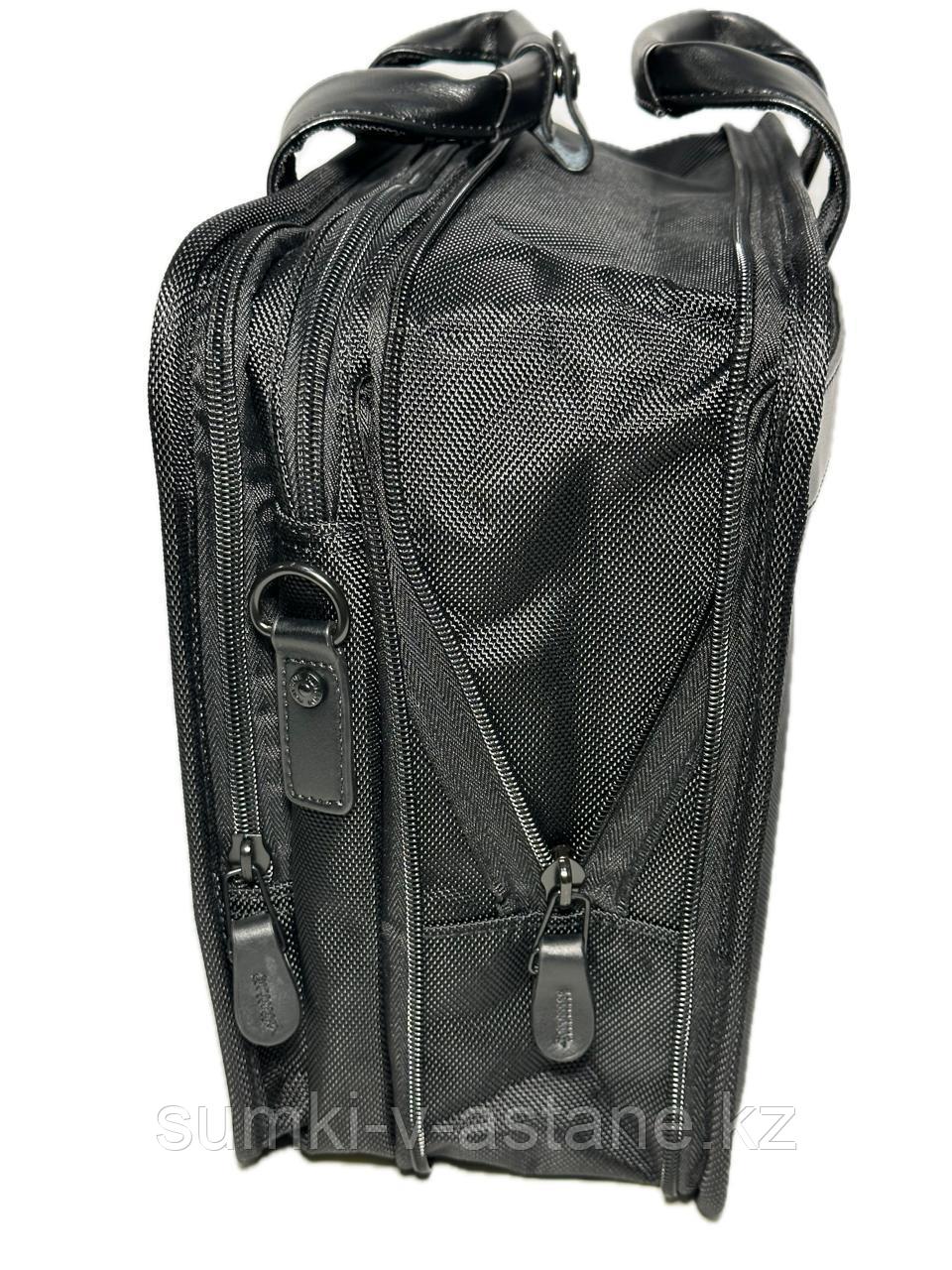 Мужская сумка, деловой портфель "NUMANNI" (высота 28,5 см, ширина 37,5 см, глубина 9 см) - фото 7 - id-p55593837