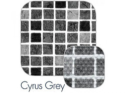 Пвх пленка CGT Cyrus Grey для бассейна (Алькорплан, серая мозаика)