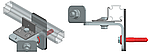 Комплект для крепления модуля инсталляции в углу WB 93803, фото 3