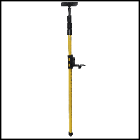 Sturm! 4011-02-28 — телескопическая штанга для лазерного уровня, высота 1.14–2.86 м, резьба 5/8"