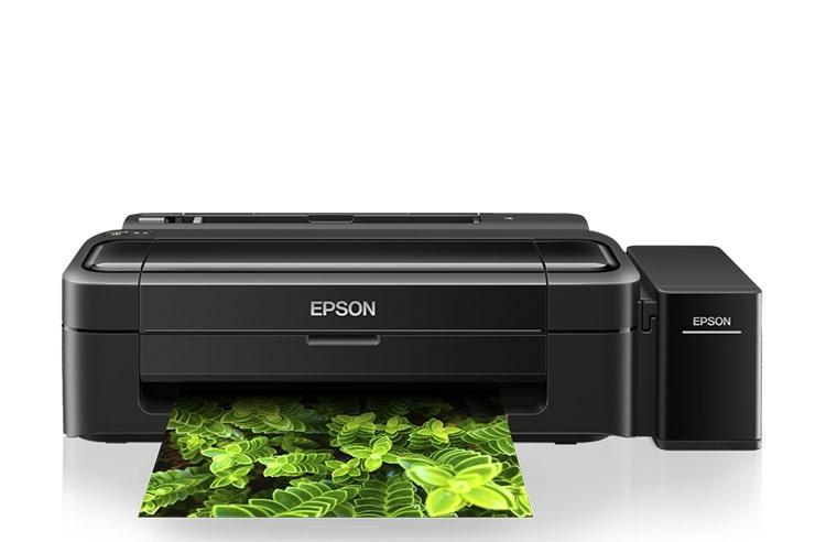 Принтер Epson L132 с оригинальной СНПЧ и чернилами - фото 1 - id-p115460158