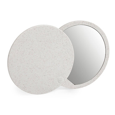 Складное зеркало GRADIOX, пластик с пшеничным волокном, белый   346554