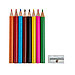 Набор цветных карандашей MIGAL (8шт) с точилкой, фото 2