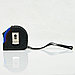 Рулетка GRADE с металлическим клипом 5 м., синяя, пластик, фото 3