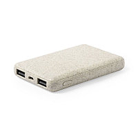 Универсальный аккумулятор SHIDEN, 5000мАч, пластик с пшеничным волокном 346539