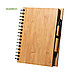 Набор из блокнота и ручки POLNAR, бамбук, фото 2