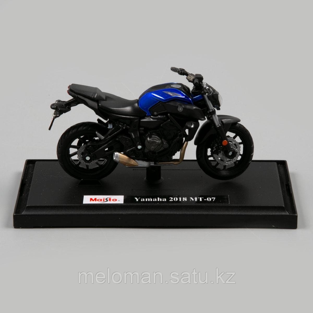 Maisto: 1:18 Yamaha MT-07 2018 - фото 2 - id-p115461334