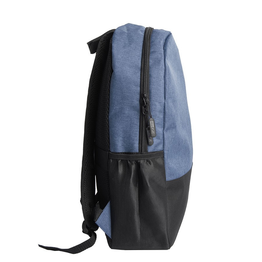 Рюкзак PULL, серый/чёрный, 45 x 28 x 11 см, 100% полиэстер 300D+600D - фото 3 - id-p115461982