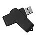 USB flash-карта SWING (8Гб), черный, 6,0х1,8х1,1 см, пластик, фото 5