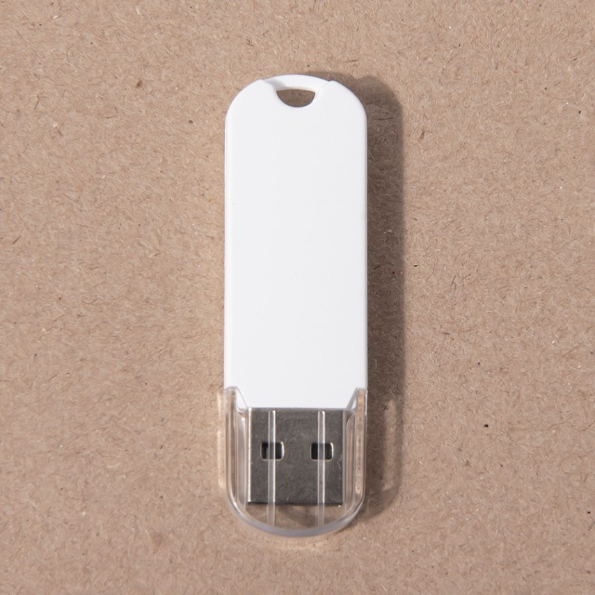 USB flash-карта UNIVERSAL (8Гб), белая, 5,8х1,7х0,6 см, пластик - фото 4 - id-p115461994