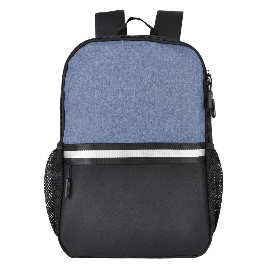 Рюкзак Cool, синий/чёрный, 43 x 30 x 13 см, 100% полиэстер 300 D - фото 1 - id-p115462014