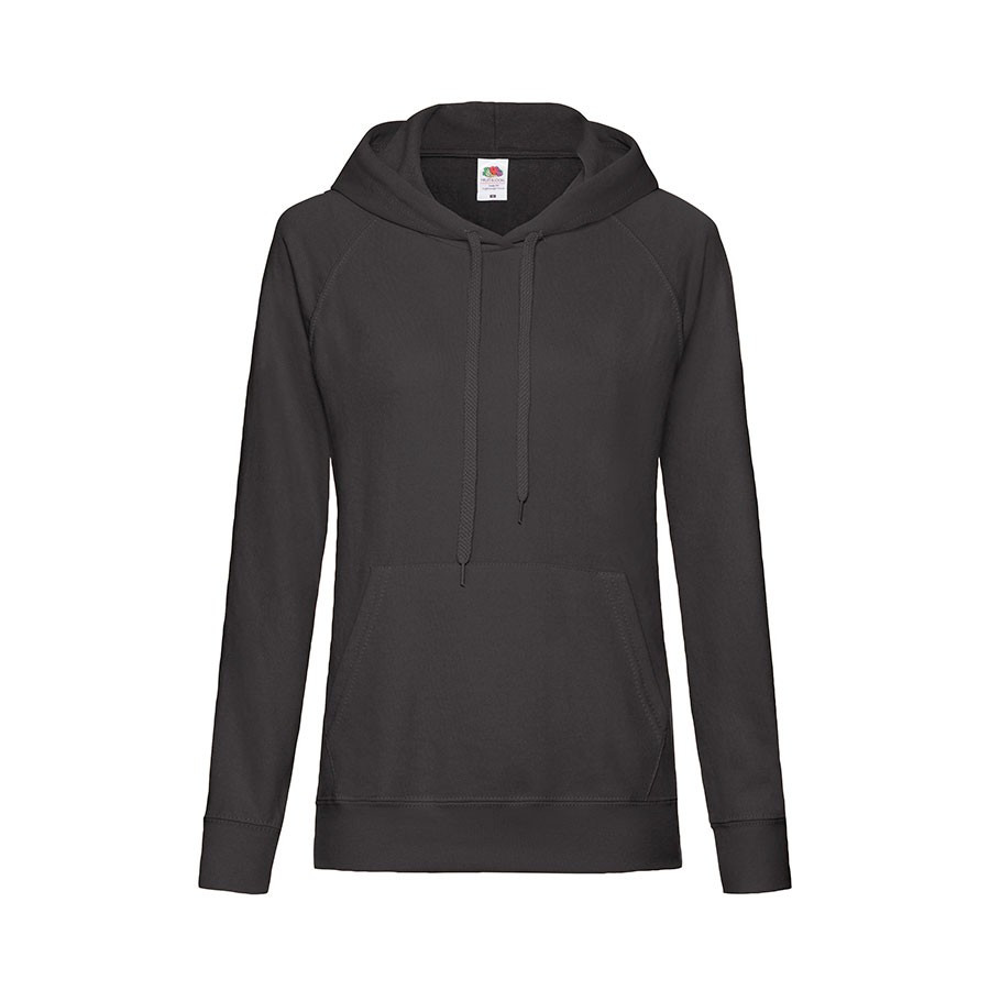 Толстовка женская без начеса LIGHTWEIGH HOODED SWEAT 240 - фото 1 - id-p115461205