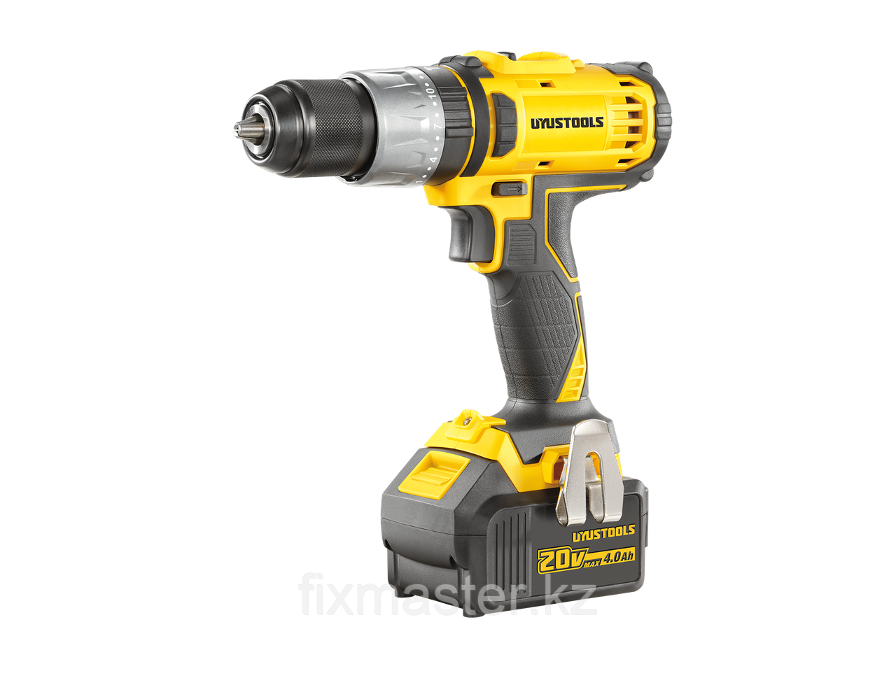 Дрель аккумуляторная ударная UYUSTOOLS UY-ITL02-204, 2 шт. 20 В Li-ion 4 Ач +1 аккумулятор