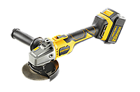 УШМ (болгарка) аккумуляторная бесщеточная UYUSTOOLS UY-IAM204, 2 шт. 20 В Li-ion 4 Ач +1 аккумулятор