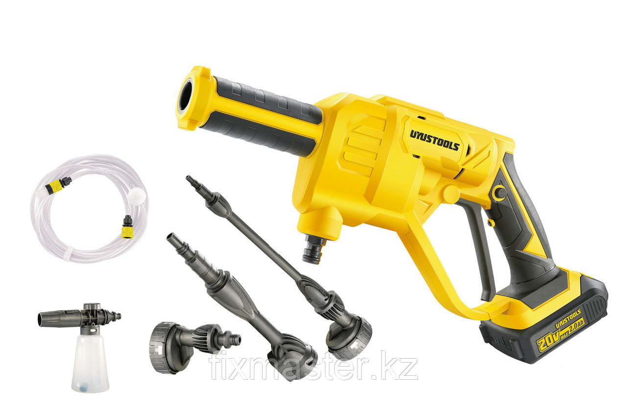Мойка высокого давления аккумуляторная UYUSTOOLS UY-IHD202, 20 В Li-ion 2 Ач