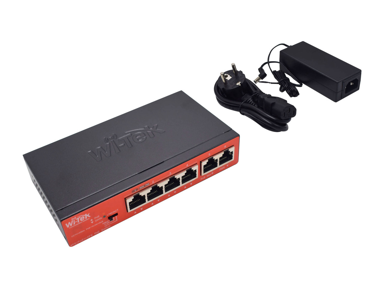 Wi-Tek WI-PS205 (v4) - PoE-коммутатор