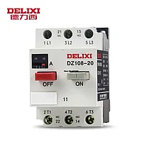 Автомат Delixi с тепловым реле DZ108-20; 1,6-2,5 A