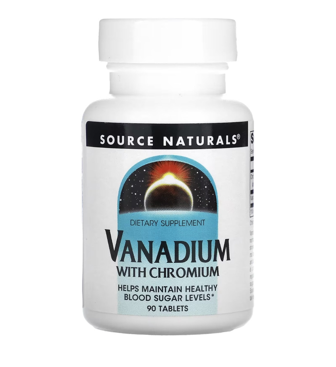 Source naturals ванадий с хромом, 90 таблеток - фото 1 - id-p115467095