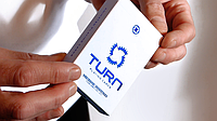 TURN Blue Playing Cards by Mechanic Industries