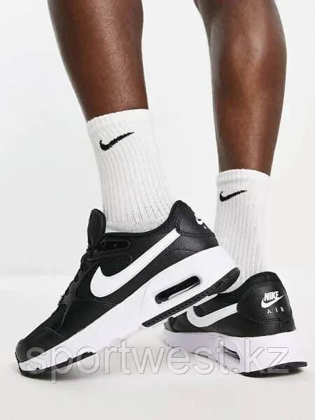 Nike Air Max SC trainer in black/white - фото 3 - id-p115482113