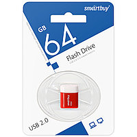 USB-накопитель Smartbuy 64GB LARA Red