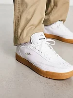 Nike Court Vintage Premium trainers in white with gum sole
