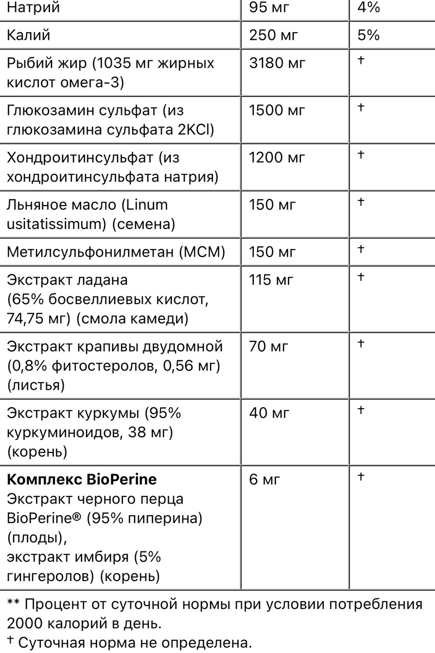 Irwin naturals комплекс для суставов 3в1, 90 капсул - фото 4 - id-p115484017