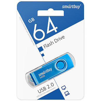 USB накопитель Smartbuy 64GB Twist Blue