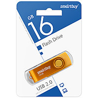 USB накопитель Smartbuy 16GB Twist Желтый
