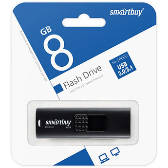 3.0 USB накопитель Smartbuy 8GB Fashion Черный