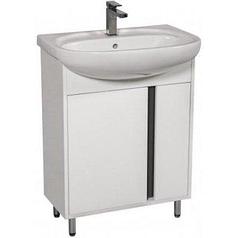 Шкаф AQUARODOS TERRA 65 (ANT WHITE GLOSS) - в комплекте с умыв. 2196500U NOVA 65 см